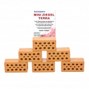 Garnelengarten® Mini Ziegel Terra - 6 Stück