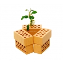Mini Ziegel Terra - 6 Stück - B-Ware
