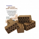 Garnelengarten® Mini Ziegel Dark Chocolate - 6...