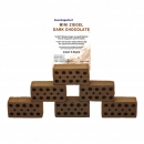 Garnelengarten® Mini Ziegel Dark Chocolate - 6...