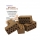 Garnelengarten® Mini Ziegel Dark Chocolate - 6 Stück