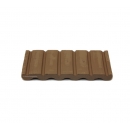 Pflanzplatte Wave Dark Chocolate 5 Stück