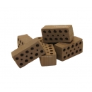 Mini Ziegel Dark Chocolate - 6 Stück - B-Ware
