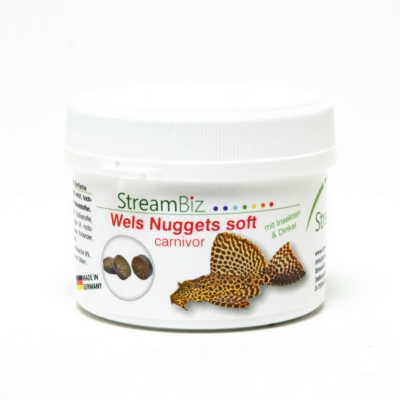 StreamBiz Wels Nuggets Soft Carnivor 250 g