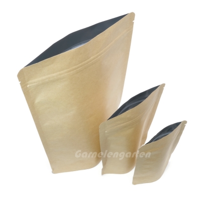 Doypack Kraftpapier 85x140 - 100 ml | 10 Stück