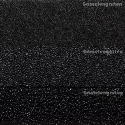 Filtermatte schwarz 50x50 - 1 cm grob - 10 ppi