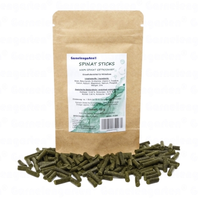 Garnelengarten® Spinat Sticks 50 g