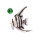 GreenPleco - Angel Zebra Plushie