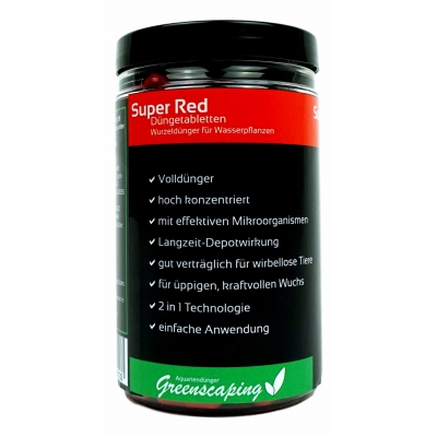 Greenscaping Super Red Düngetabletten 200 Stück