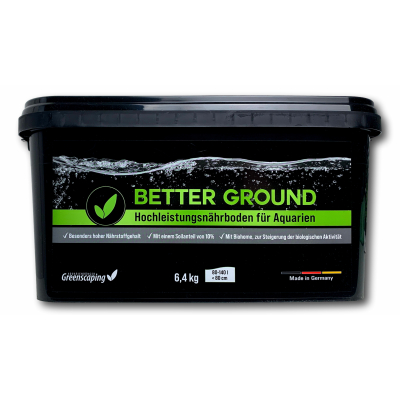 Greenscaping Better Ground | Nhrboden - Garnelengarten