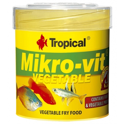 Tropical Mikro-vit Vegatable Staubfutter 50 ml