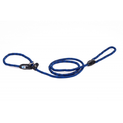 Kiwi Walker Rope Leash 2in1 - Blau / Schwarz