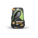 Kiwi Walker Retractable Dog Leash 360° - Size M - Schwarz / Grün