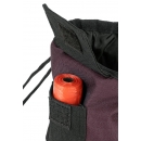 Hundeleckerli-Tasche 2in1 - Rot/Schwarz