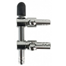 Aqua Nova 2-fach Luftverteiler Metall 4/6 mm