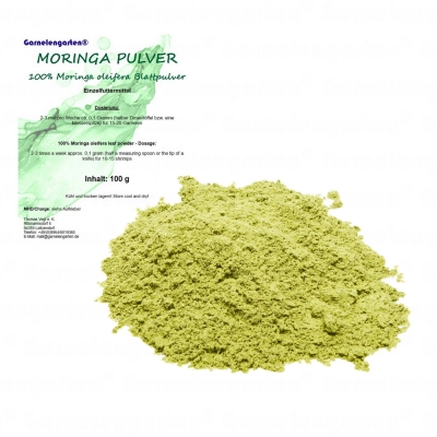PowerGreen - Moringa oleifera Blattpulver