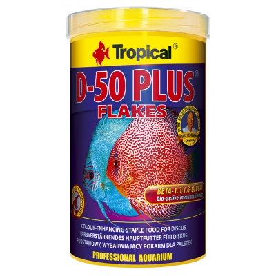 Tropical Discus D-50 Plus Flockenfutter