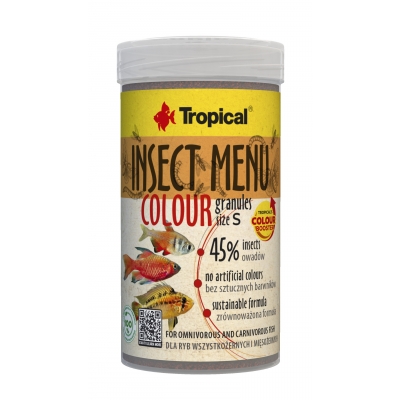 Tropical Insect Menu Colour Granules Size S