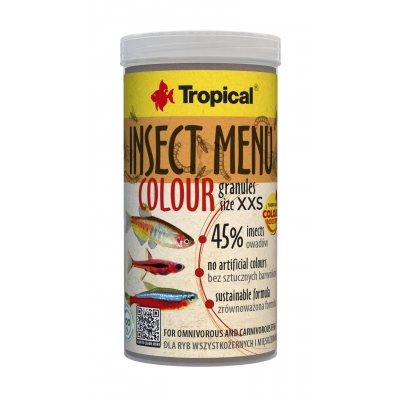 Tropical Insect Menu Colour Granules Size XXS 250 ml