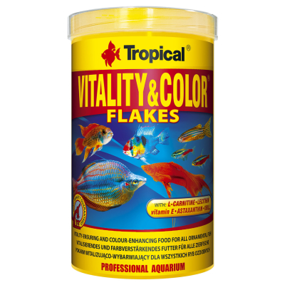 B-Ware | Tropical Vitality & Color Flockenfutter 250 ml | 04/26