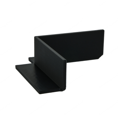 Garnelengarten® Futterecke Corner 5x5 - 2 cm black