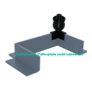 Garnelengarten® Lollipop Aufsatz Criss-Cross black