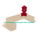 Garnelengarten® Lollipop Aufsatz Criss-Cross fire red