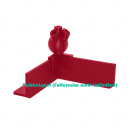 Garnelengarten® Lollipop Aufsatz Criss-Cross fire red