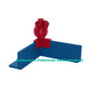 Garnelengarten® Lollipop Aufsatz Criss-Cross fire red