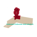 Garnelengarten® Lollipop Aufsatz Criss-Cross fire red