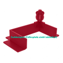 Garnelengarten® Lollipop Aufsatz Criss-Cross fire red