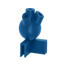 Garnelengarten® Lollipop Aufsatz Criss-Cross haze blue