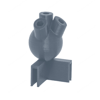 Garnelengarten® Lollipop Aufsatz Criss-Cross grey