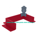 Garnelengarten® Lollipop Aufsatz Criss-Cross grey