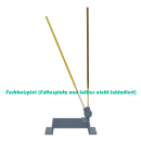 Garnelengarten® Lollipop Aufsatz Criss-Cross grey