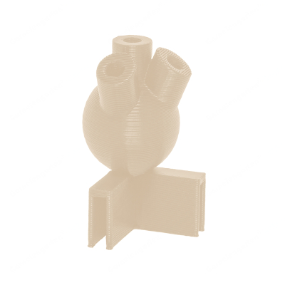 Garnelengarten® Lollipop Aufsatz Criss-Cross bone white