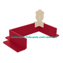 Garnelengarten® Lollipop Aufsatz Criss-Cross bone white