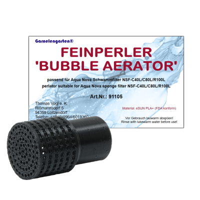 Garnelengarten® Feinperler für Aqua Nova NSF-C40L+C80L+R100L