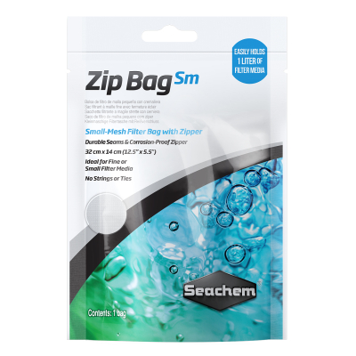 Seachem Zip Bag Sm | Filterbeutel