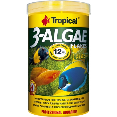 Tropical 3-Algae Flakes Flockenfutter 5 l