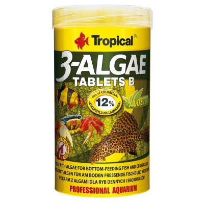 Tropical 3-Algae Tablets B 250 ml - Bodentabletten