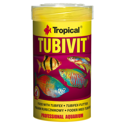 Tropical Tubivit - Tubifex Futter 100 ml | MHD 10/27