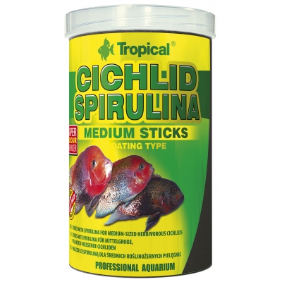 Tropical Cichlid Spirulina Medium Sticks 250 ml
