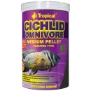 Tropical Cichlid Omnivore Medium Pellet 10 Liter