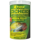 Tropical Cichlid Herbivore Medium Pellet 1 Liter