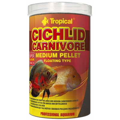 Tropical Cichlid Carnivore Medium Pellet