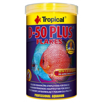 Tropical Discus D-50 Plus Flockenfutter 250 ml