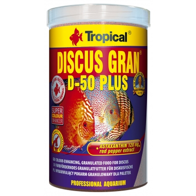 Tropical Discus Gran D-50 Plus Granulatfutter 100 ml