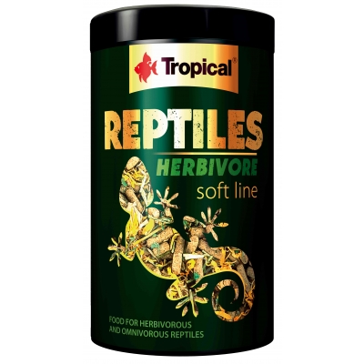 Tropical Reptiles Herbivore Soft Line