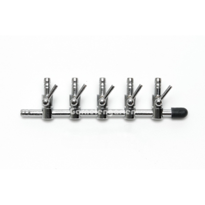 Aqua Nova 5-fach Luftverteiler Metall 4/6 mm
